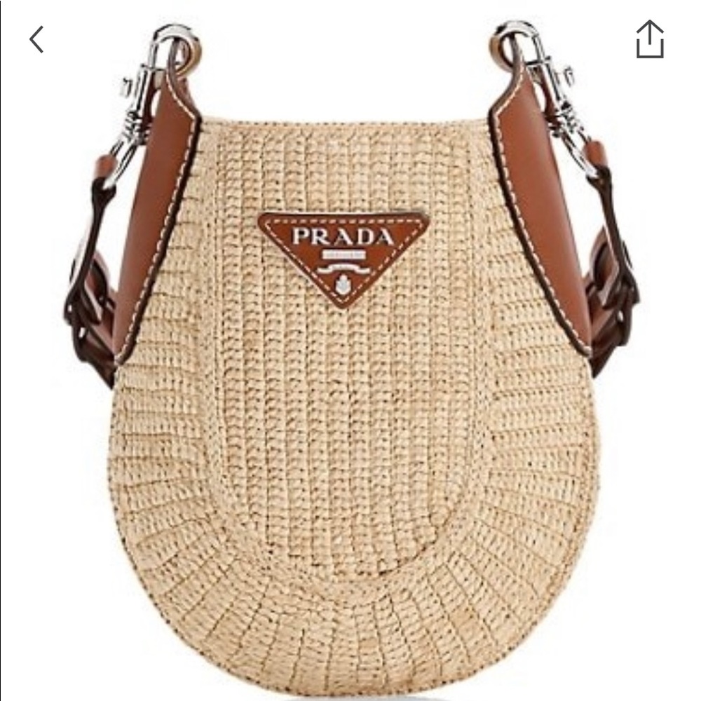 COPY - Prada Small Raffia Hobo-FOR SALE